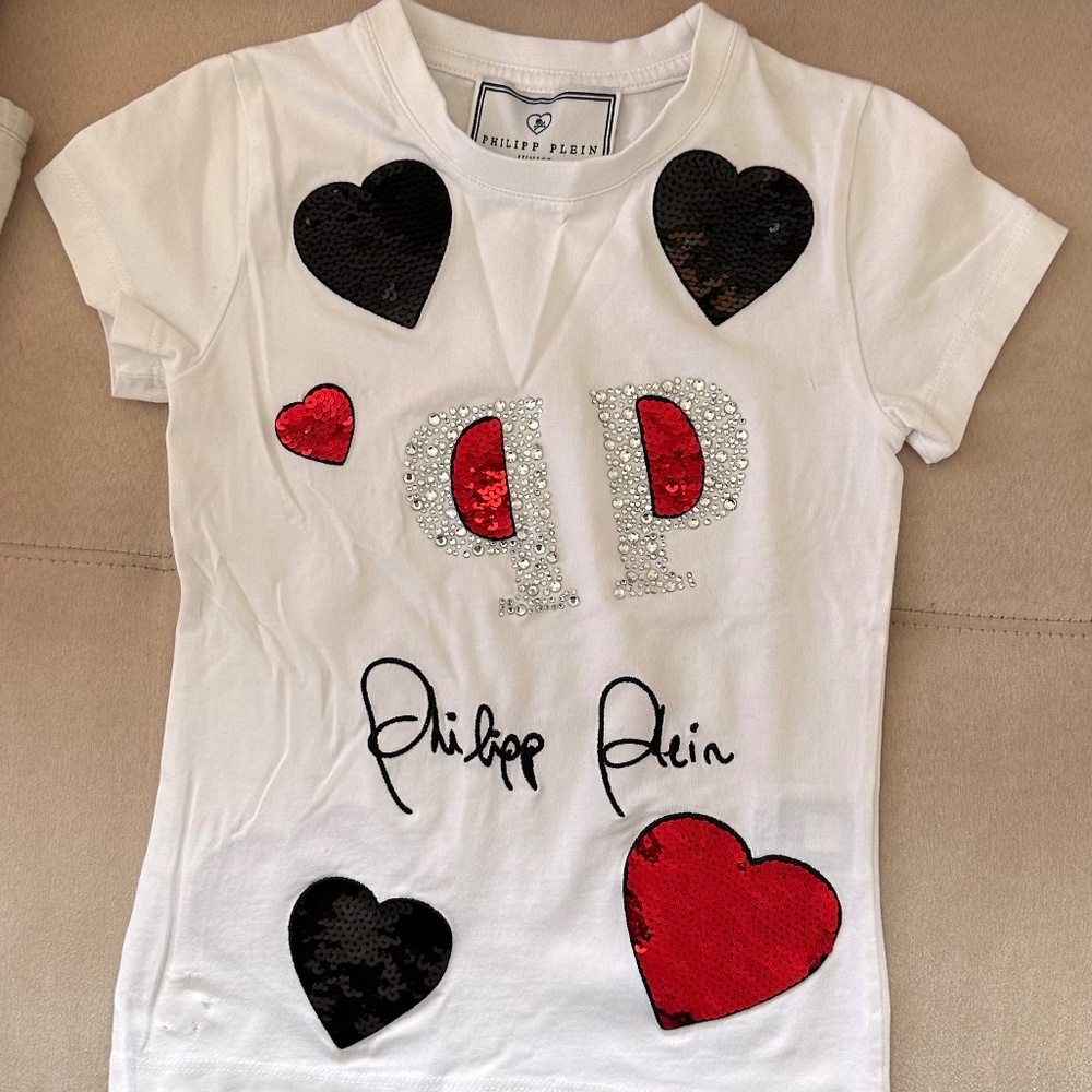 Philipp Plein junior girl tshirt size 7